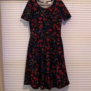 LuLaRoe Amelia Dress Size L